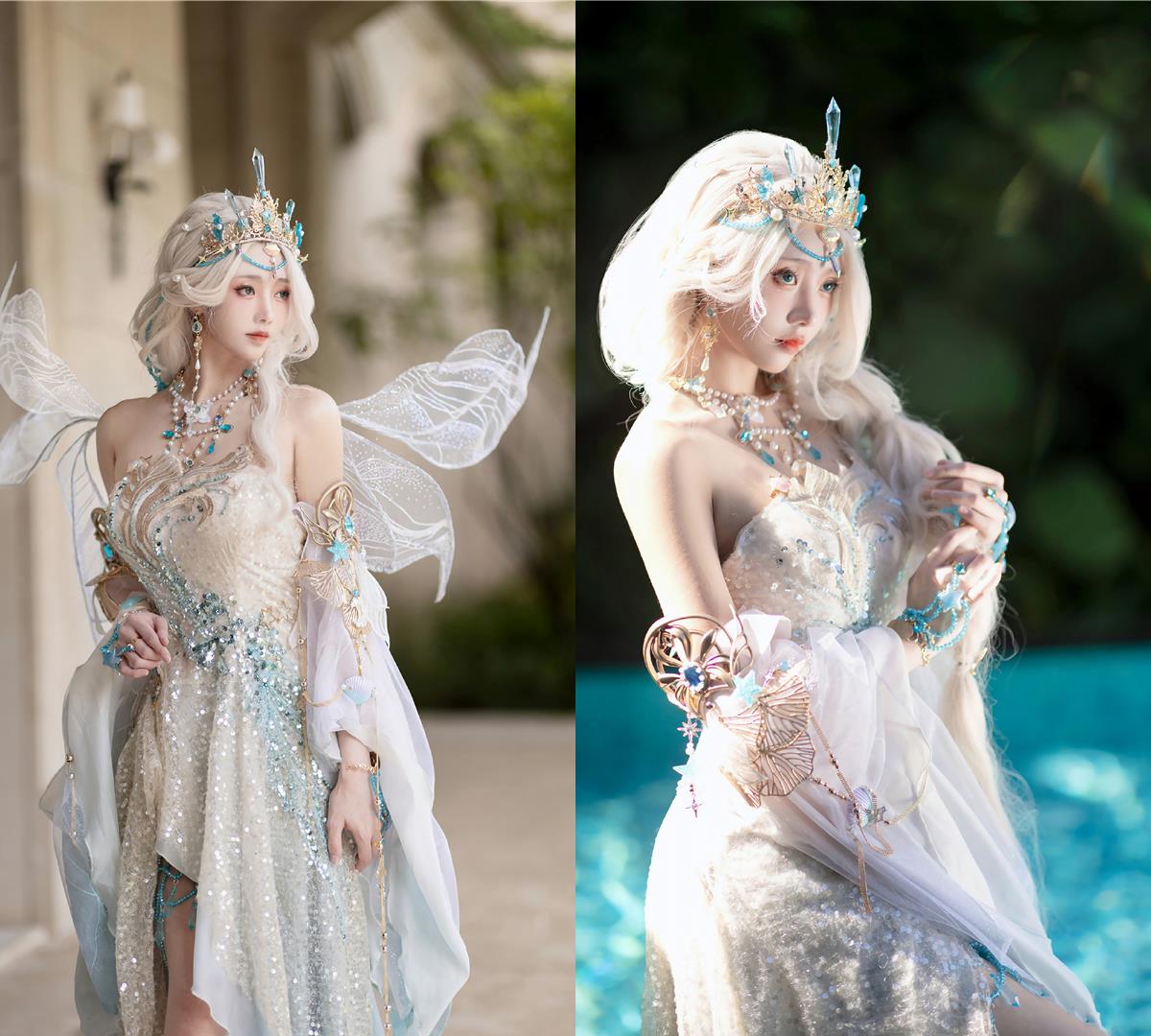 【走路摇ZLY】顶流职业Coser 摇摇美女写真照片合集资源下载