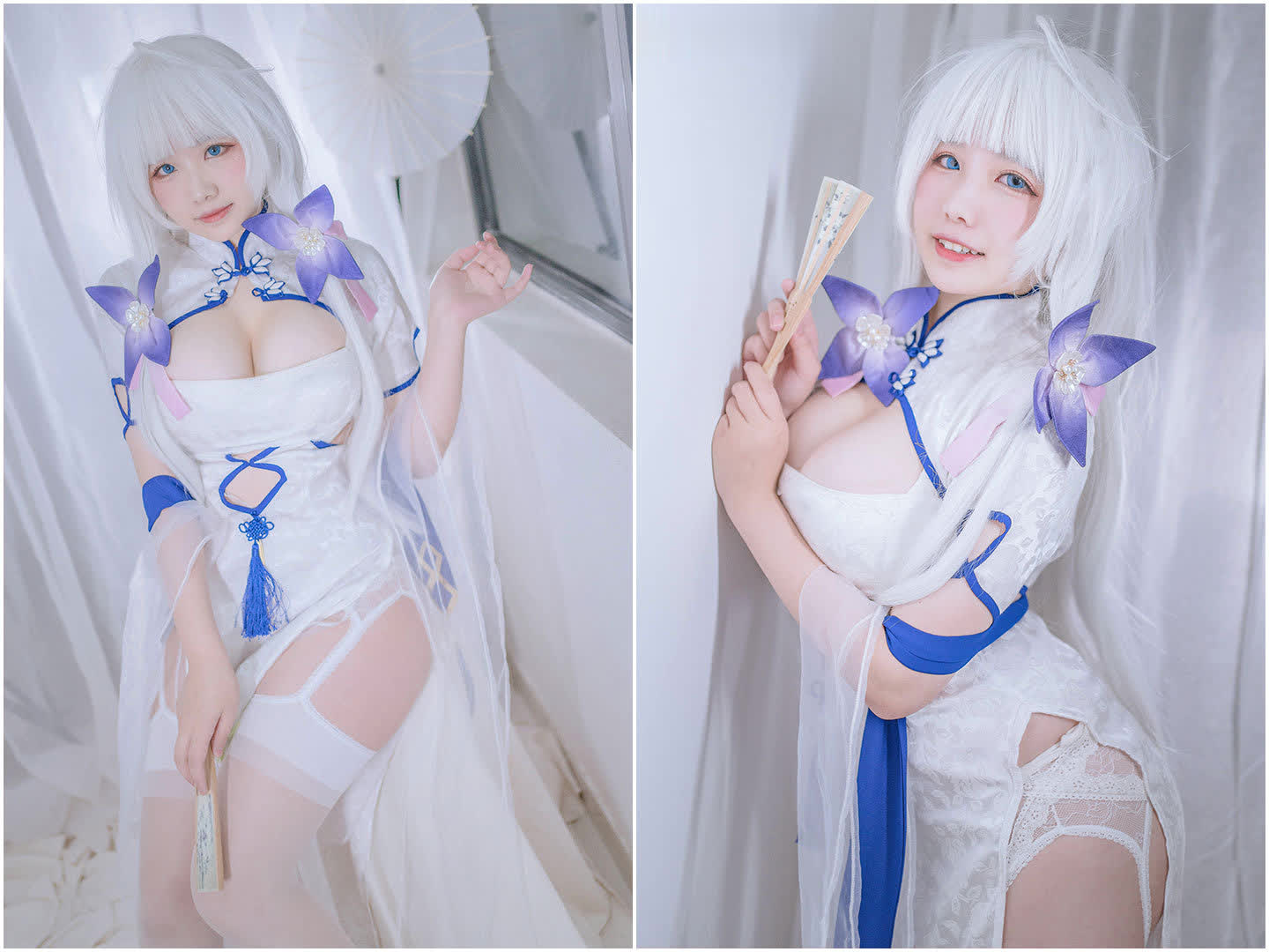 【阿半今天很开心】爱心公益Coser B站主播美女写真照片合集资源下载