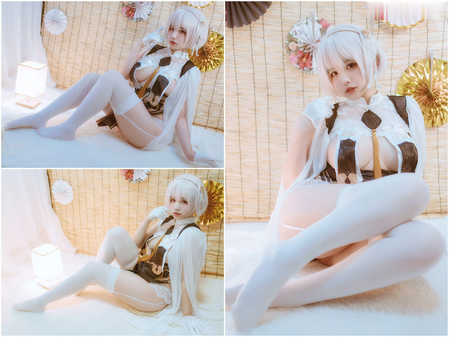 【阿半今天很开心】爱心公益Coser B站主播美女写真照片合集资源下载