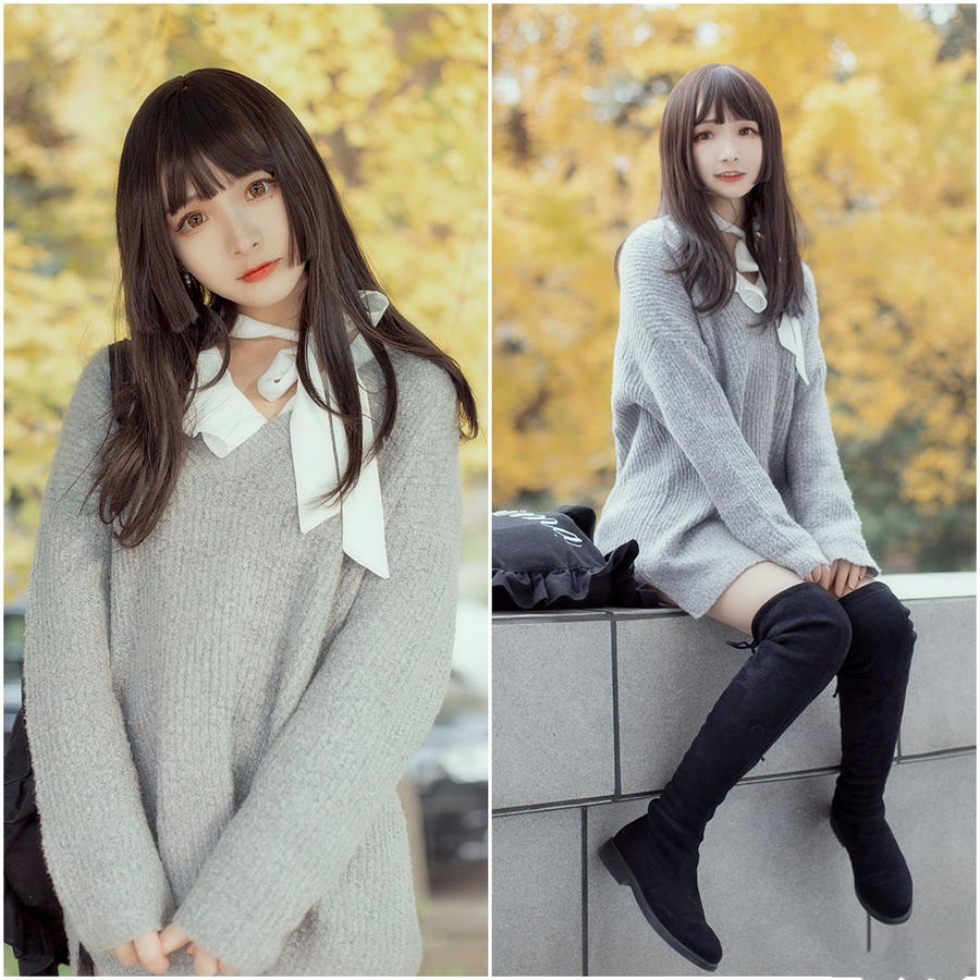 【古川kagura】“腿精”美少女主播写真照片资源下载 【古川kagura】腿精女孩Coser 时尚博主美女写真照片合集资源下载