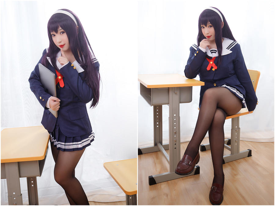 【胡桃喵】知名Coser 胡桃的朋友圈美女写真照片合集资源下载