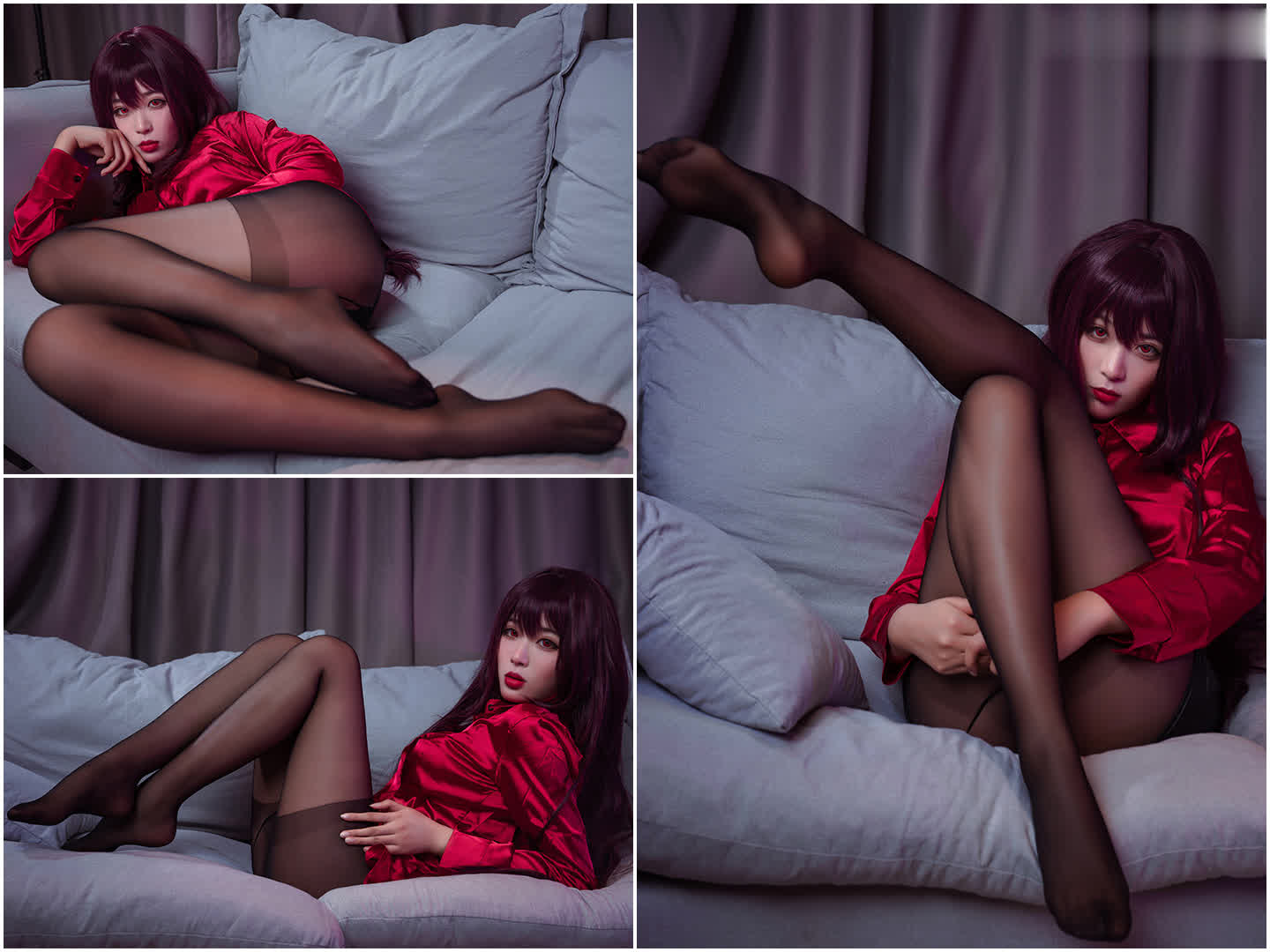 【轩萧学姐】美女主播学姐范写真照片资源下载 【轩萧学姐】高挑Coser 斗鱼主播美女写真照片合集资源下载