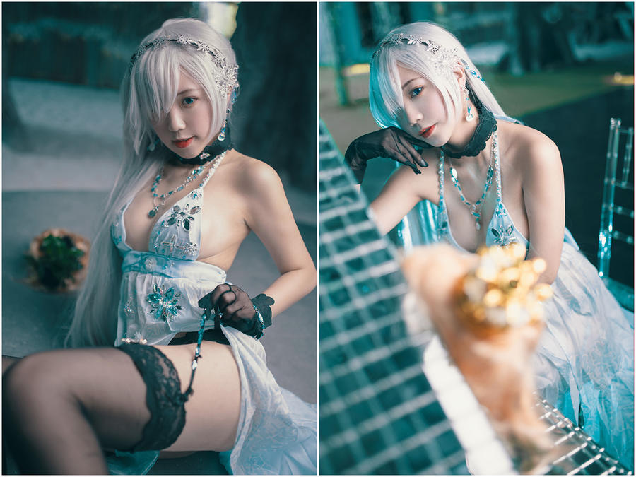 【蓝小沂Kiki】高挑身材Coser 美女写真照片合集资源下载