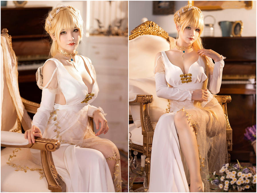 【前羽_rr】新晋女神 羽哥Coser写真照片合集资源下载