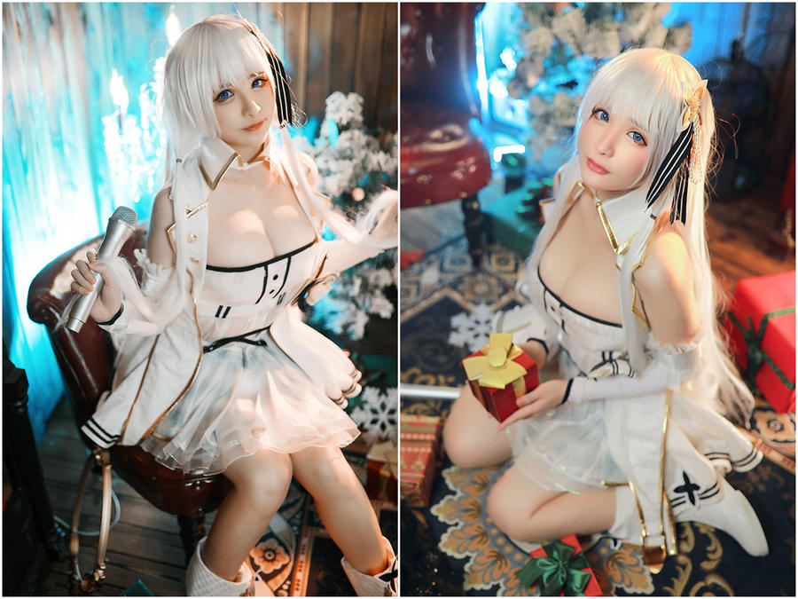 【前羽_rr】新晋女神 羽哥Coser写真照片合集资源下载